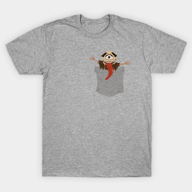 Nioh - Pocket One Eyed Imp T-Shirt by DigitalCleo